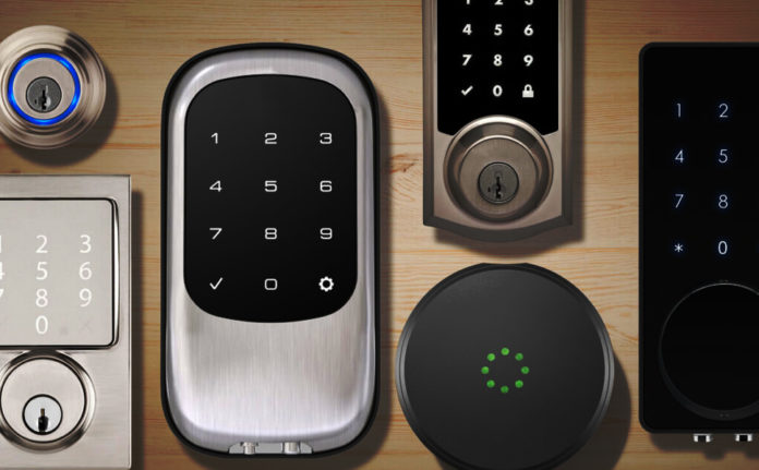 smart door locks safe