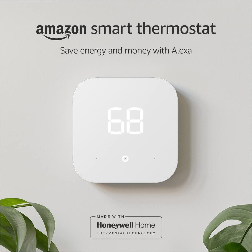 To use the Amazon Smart Thermostat, you'll need a C-Wire or buy a separate C-Wire adapter
