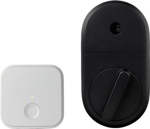 August smart locks make your regular deadbolt smarter and more secure by installing on the inside of your door