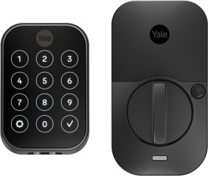 These locks offer keyless access, and you can control it remotely a through a smartphone app